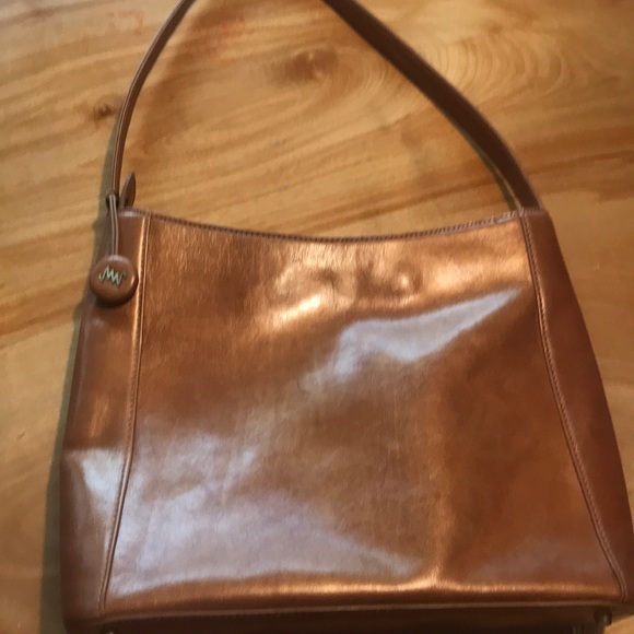 Leather Monsac tan with a gold shimmer - Picture 3 of 3